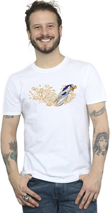 Immagine prodotto Looney Tunes ACME Doodles Road Runner Maglietta Uomo (M)