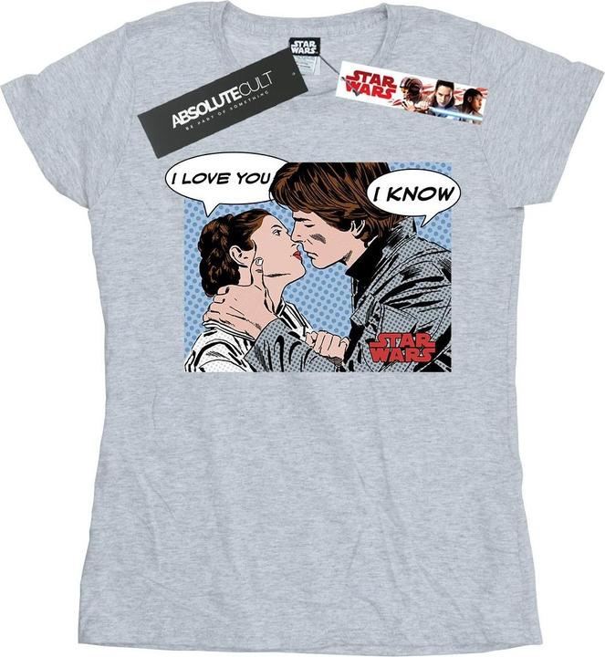 Star Wars Han Solo And Princess Leia Love TShirt