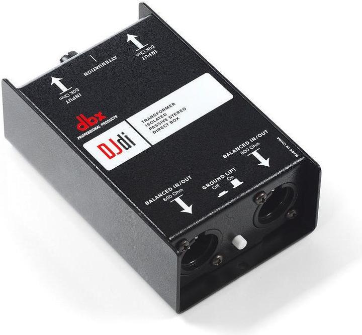 Dbx DJDI, DI Box passivo