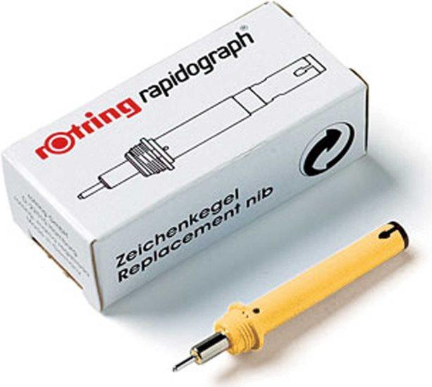 Produktbild Rotring Zeichenkegel zu Rapidograph (Schwarz, Blau, 1 x)