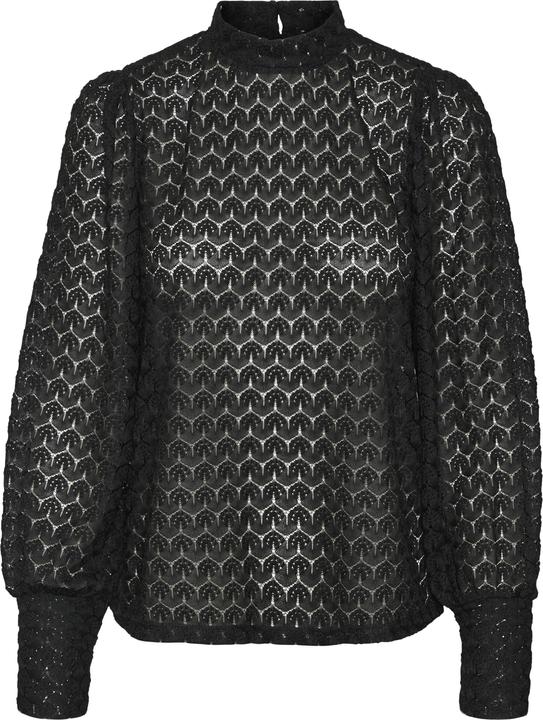 Vero Moda Vmbecca Ls High Neck Lace Top Jrs Noos