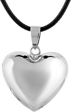 Bell MUMMY - Minimalist necklace with a Heart RSS (L)