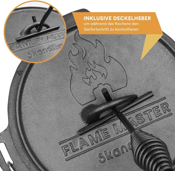 Actual product image Skandika Dutch Oven Flame Master