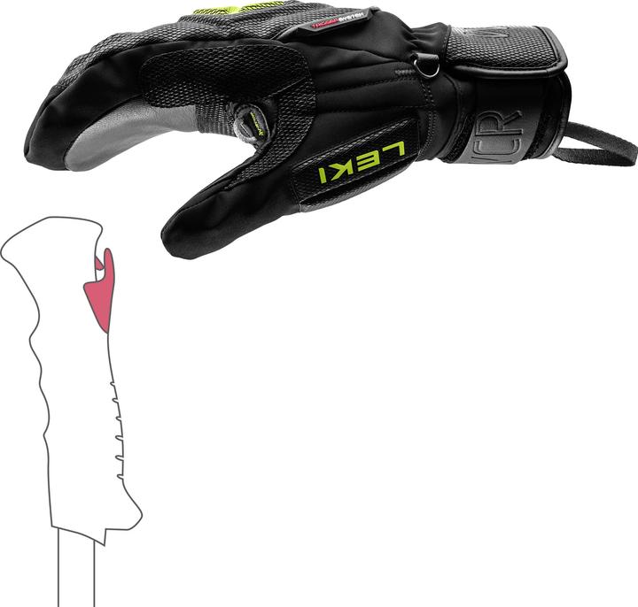 Actual product image Leki Worldcup Race C-Tech 3D Mitt (9.5)