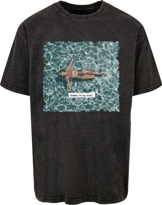 Produktbild Merchcode Summer - On My Mind Acid Washed Oversize Tee - 112607 (XL)