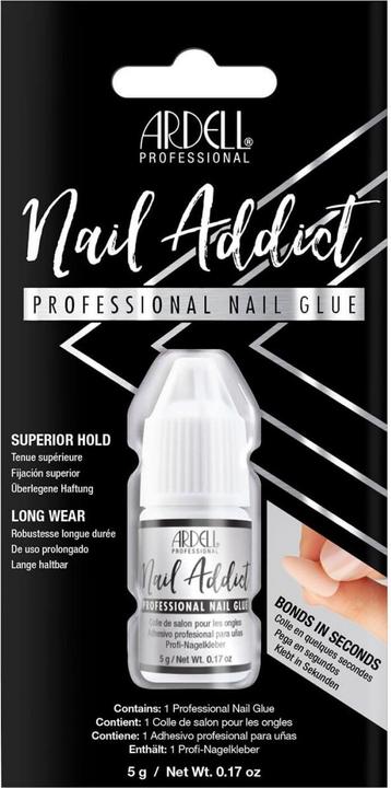 Actual product image Ardell Nail Addict - Nail Addict Professional Nail Glue (Nail glue, Transparent)