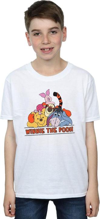 Actual product image Disney Boys Winnie The Pooh Group T-Shirt (140, 146)