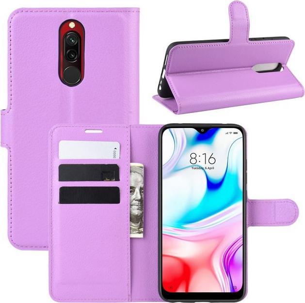 Immagine prodotto MU Classic Serie di copertine per libri in pelle Litchi (Xiaomi Redmi 8)
