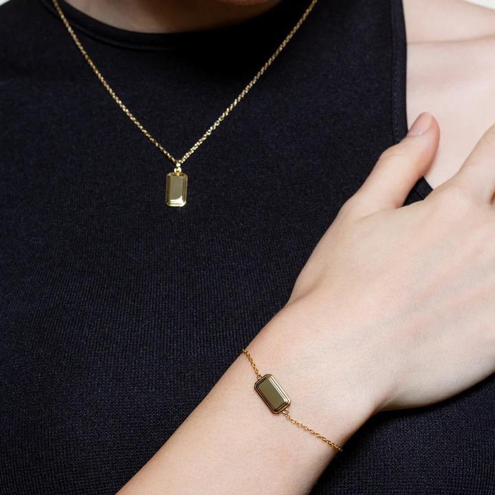 Immagine prodotto Xenox Bracciale con cornice (20 cm, Argento 925)