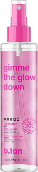 B.Tan - Gimme The Glow Down Facial Tan Mist 190ml (Self tanning spray, 190 ml)