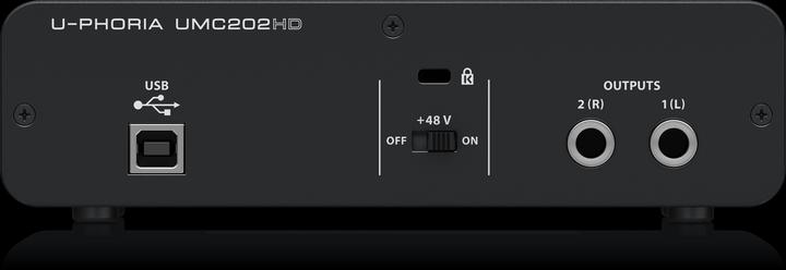 Image du produit Behringer Interface audio d'enregistrement UMC202HD (USB)