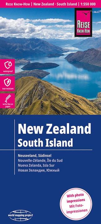 Produktbild World Mapping Project Neuseeland, Südin