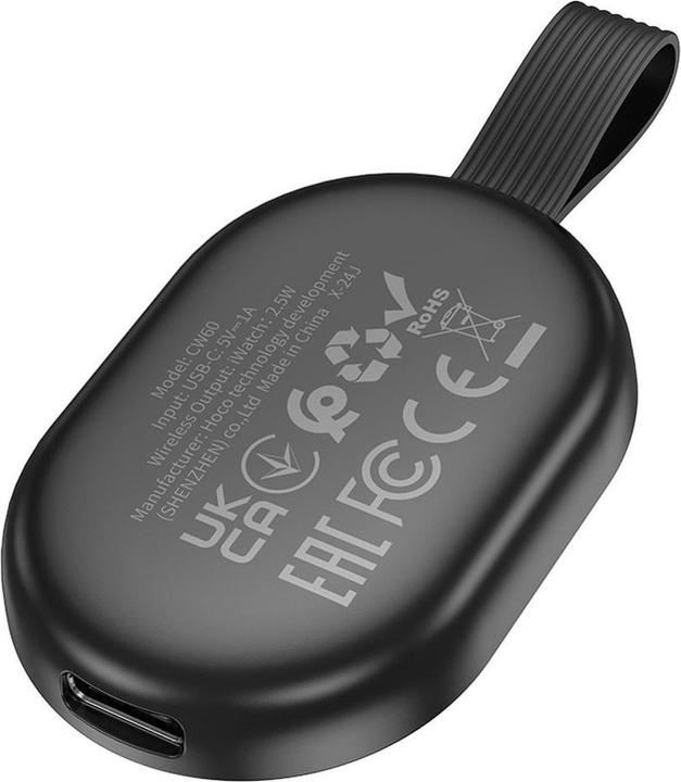 Produktbild Hoco CW60 Magnetic Charging Dock für Apple Watch Series, Schwarz (2.50 W)