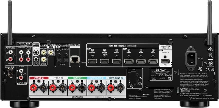 Produktbild Denon AVC-S660H (5.2 Kanal, AM, FM)