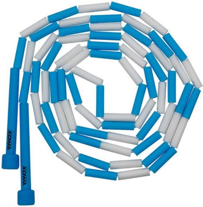 Actual product image Rdx Skipping Rope Kids Segmented Adjustable Dark Blue-10Ft (15701) (304 cm)