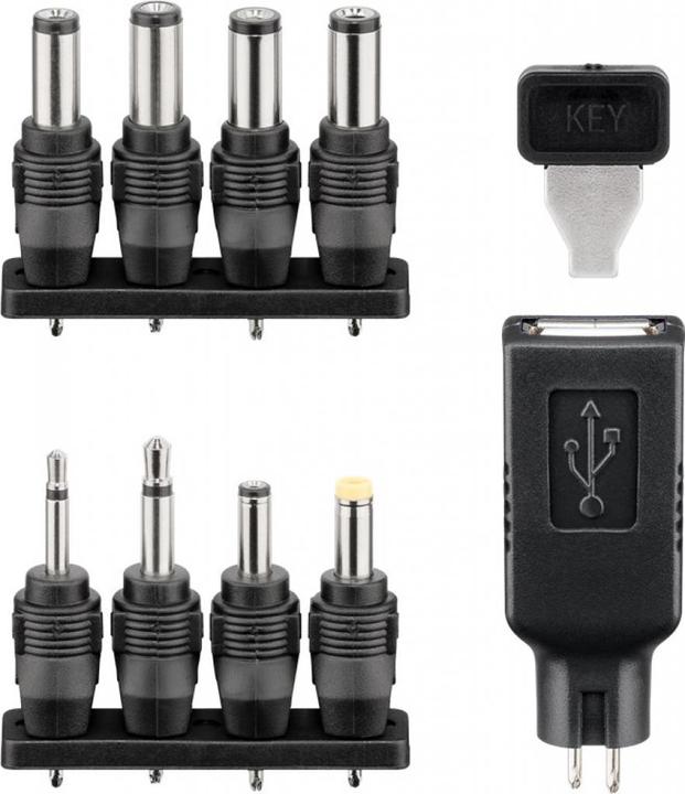 Image du produit Goobay Adaptateur secteur universel 3V-12V 1.0 A