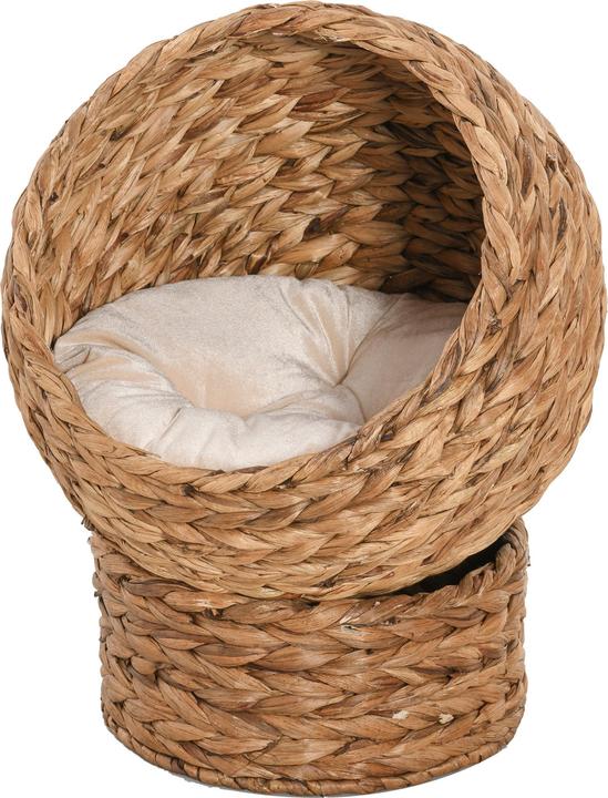 Immagine prodotto PawHut Casa per gatti in rattan intrecciato (Gatto)