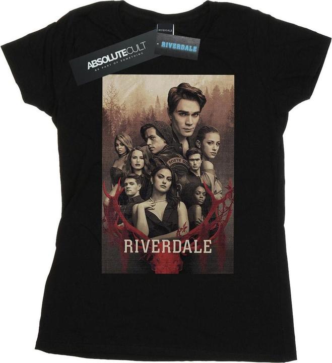 Immagine prodotto Riverdale Stag Skull Maglietta Donna (XL)