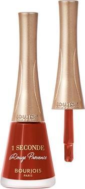 Actual product image Bourjois French Riviera Collection 1 Seconde Nail Polish 54 Rouge Provence 9ml (Nº 54 Rouge provence, Colour paint)