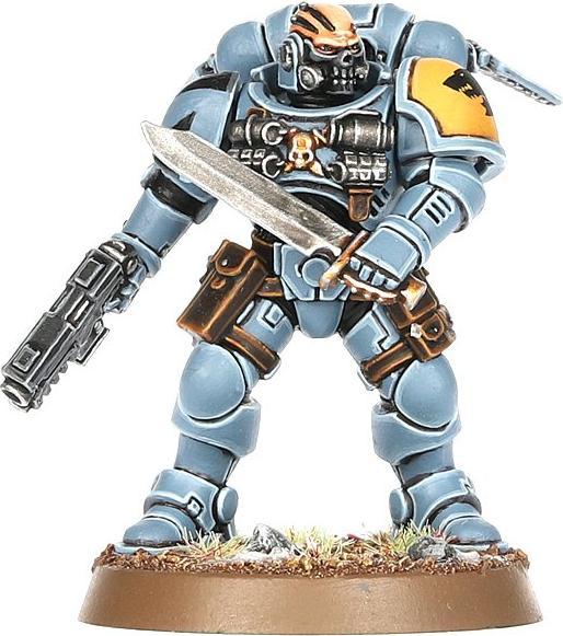 Immagine prodotto Games Workshop Warhammer 40.000 - Pattuglia di combattimento dei Lupi Spaziali (Materiale sintetico)