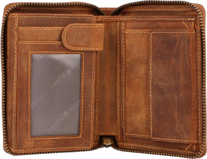 Image du produit Greenburry Porte-monnaie Vintage Signe du zodiaque en cuir 10 cm