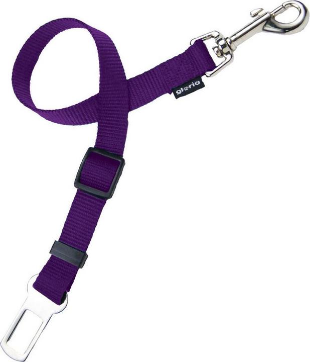 Produktbild Gloria Sicherheitsgurt für Hunde Lila (2 x 28-45 cm) (Hund)