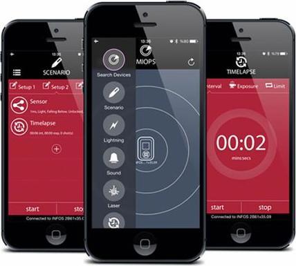 Image du produit Miops Déclencheur intelligent pour Panasonic P1 (Infrarouge, Bluetooth)