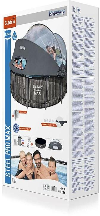 Actual product image Bestway Steel Pro Max Pool Set (366 x 122 cm)