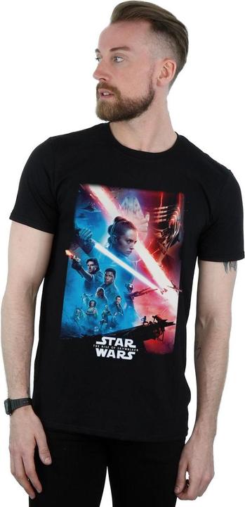 Immagine prodotto Star Wars The Rise Of Skywalker Theatrical Poster Maglietta Uomo (S)