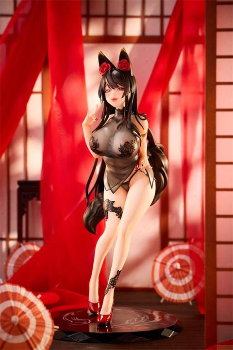 Immagine prodotto Maxcute Statuetta originale 1/6 in PVC Rose Fox Girl Blooming in Midwinter Illustrata da TACCO 28 cm