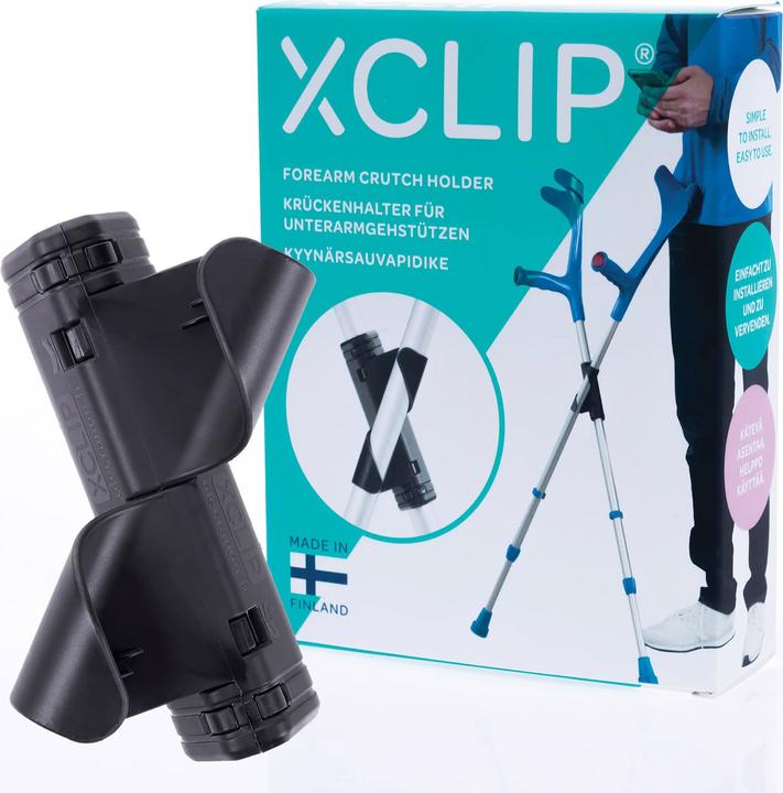 Produktbild XClip Krückenhalter zum Mitnehmen