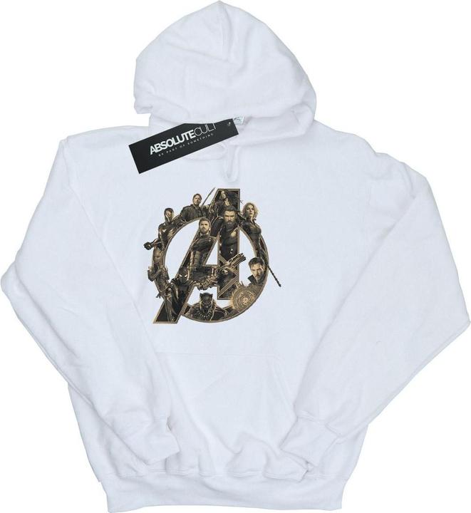 Avengers Infinity War Logo Kapuzenpullover