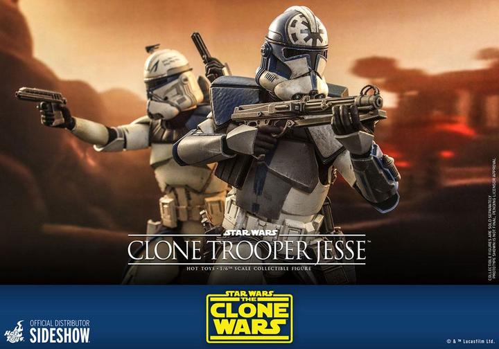 Produktbild Hot Toys Star Wars The Clone Wars figurine 1/6 Clone Trooper Jesse 30 cm