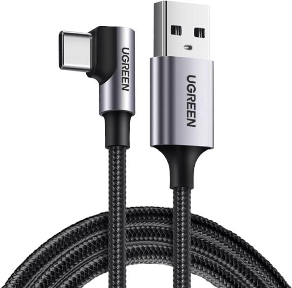 Image du produit Ugreen Câble de données USB-C coudé vers USB-A 2.0 A (2 m, USB 2.0)
