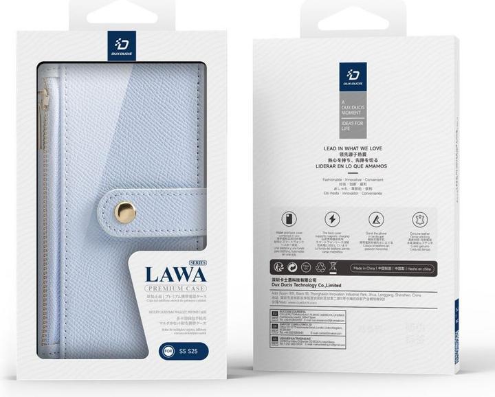 Produktbild Dux Ducis Lawa Series MagSafe Kunstleder Bookcover Hülle (Samsung Galaxy S25)