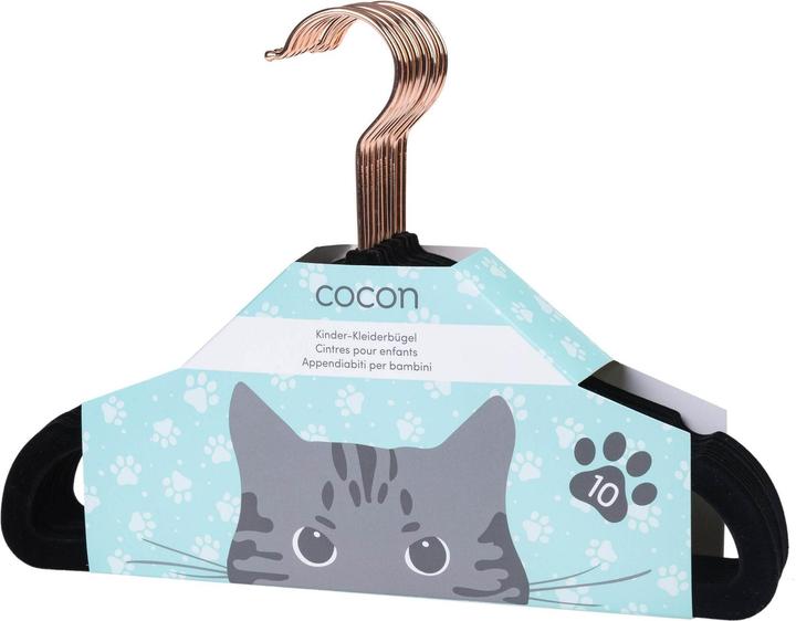 Image du produit Cocon Cintre 10, noir (10 x)