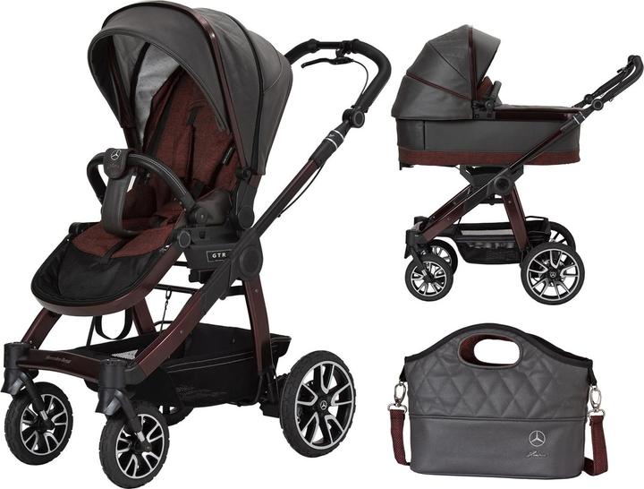Immagine prodotto Hartan Set All-Terrain GTR Mercedes-Benz 3in1 con navicella pieghevole e Bag2Go