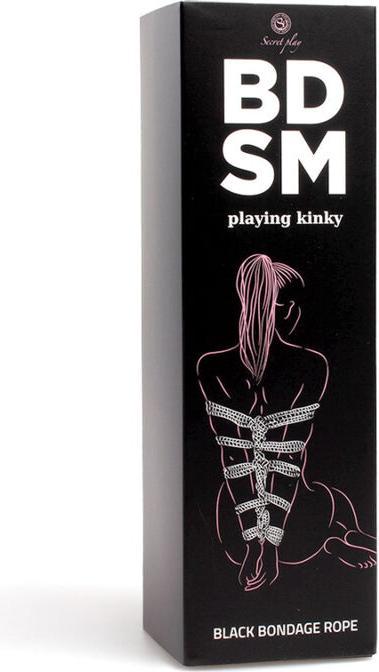 Image du produit Secret play Secretlay Corde De Bondage Noire? Collection Bdsm