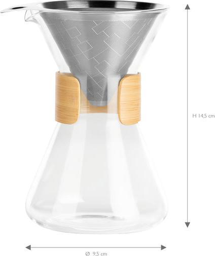 Image du produit Beem Cafetière Pour Over, 0.7 l, Transparent (0.70 l)