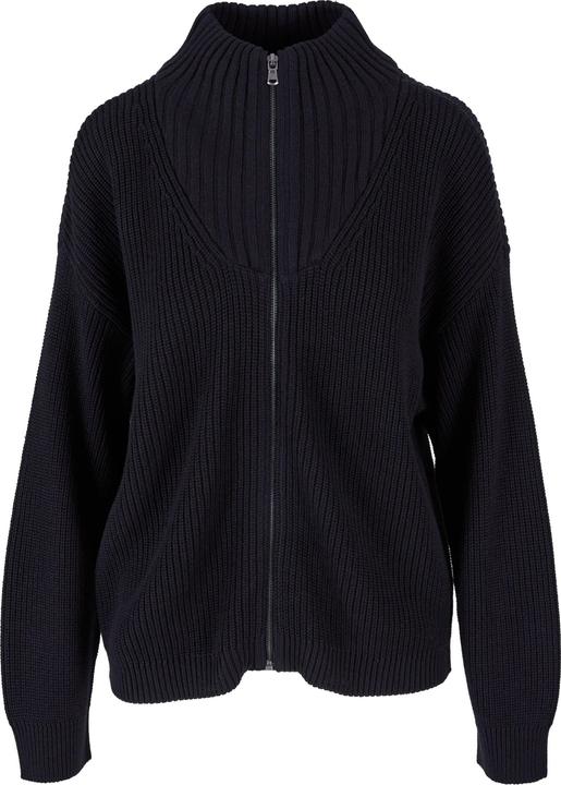 Urban Classics Ladies Knitted Zip Cardigan - 126787 (5XL)