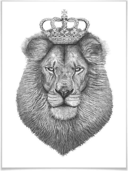 Produktbild Trenddeko The Lion King (100 x 120 cm)
