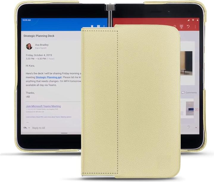 Produktbild Noreve Lederschutzhülle (Microsoft Surface Duo)