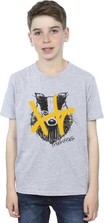 Immagine prodotto Hufflepuff Pop Spray Maglietta Ragazzi (128)