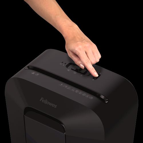 Actual product image Fellowes Powershred LX45 P-4 document shredder, 8 pages (Particle cut)