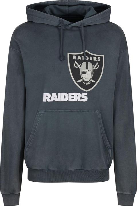 Recovered Nfl Raiders Monochrome Hooded