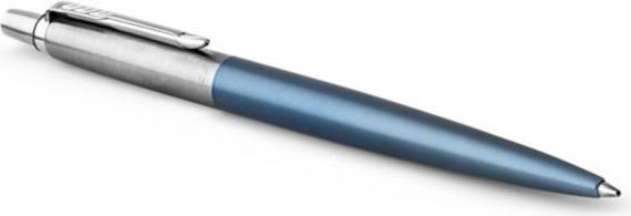 Actual product image Parker Ballpoint pen JOTTER Waterloo BL M (Chromed, Blue, 1 x)