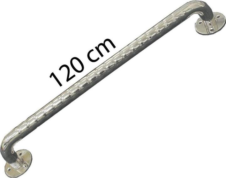 Produktbild Sundo Gewellter Edelstahl-Handlauf für Badezimmer 120 cm