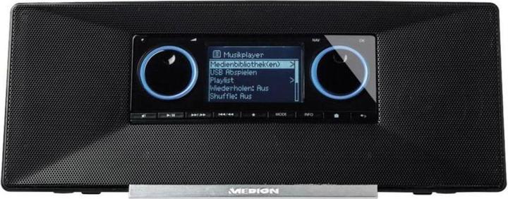 Medion P85035 (MD87090) Internetradio met DAB+, FM, zwart (FM, DAB+, WiFi)