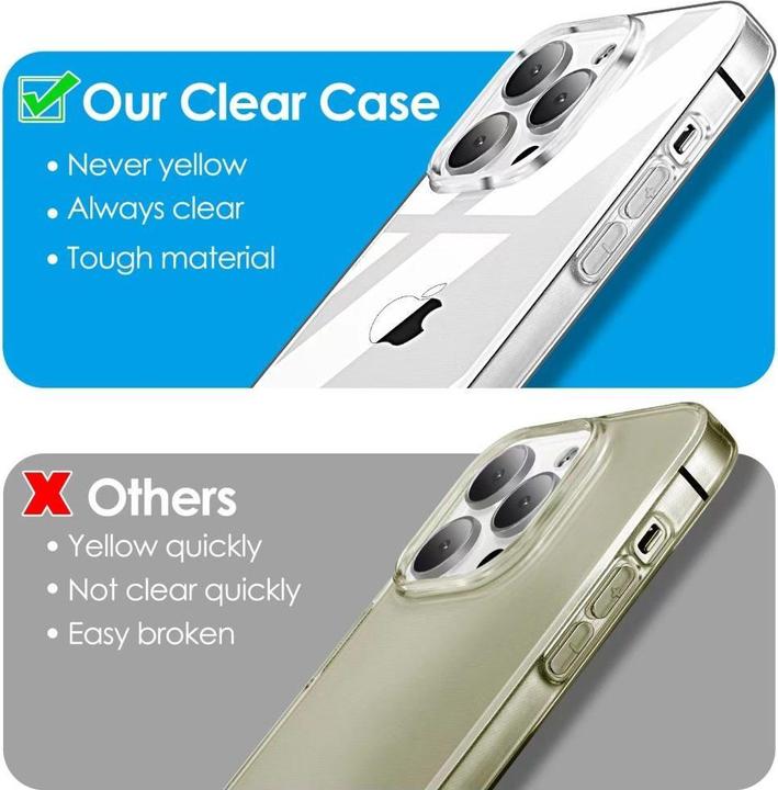 Productafbeelding OEM Back panel cover BOX PREMIUM 1,5 mm case for IPHONE 14 Pro transparent (Apple iPhone 14 Pro)