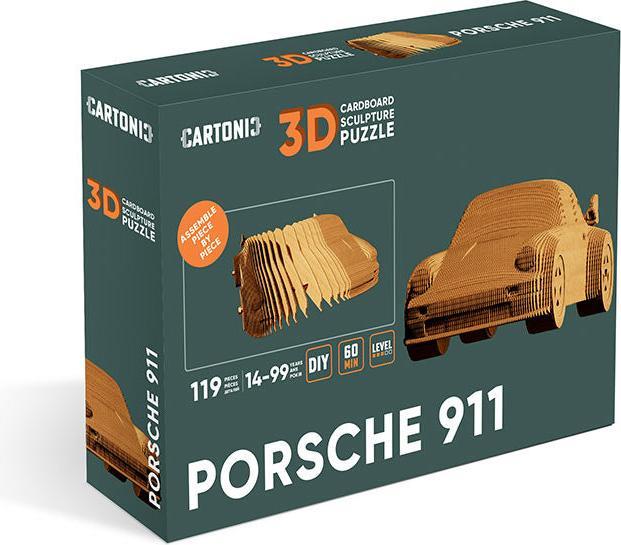 Immagine prodotto Cartonic Porsche 911 - Modello di cartone 3D